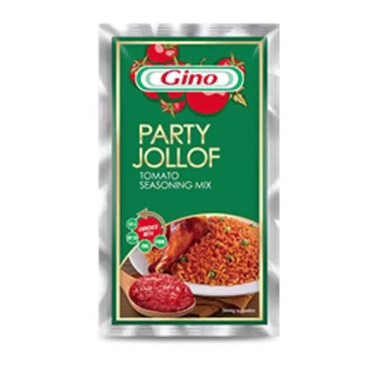 GINO PARTY JOLLOF TOMATO PASTE 70G (one roll)