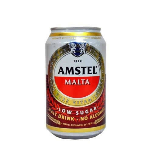 AMSTEL MALT (Non Alcoholic) - 33cl Can