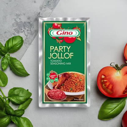 GINO PARTY JOLLOF TOMATO PASTE 70G (one roll)